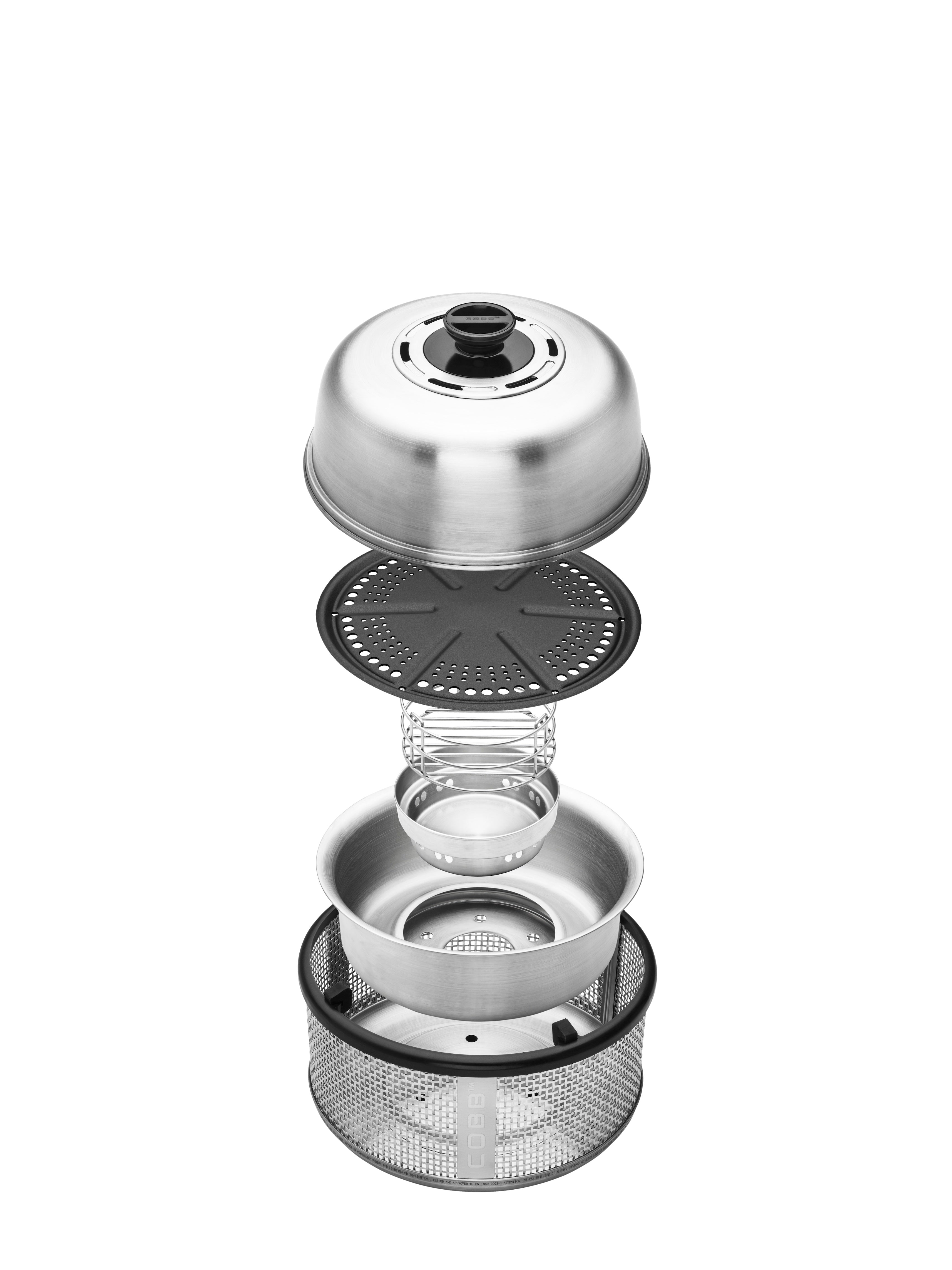 COBB Premier Air base reja de acero inoxidable, parrilla perforada