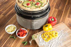 COBB premier kit cocina con rack, rostizador stand, wok y piedra para pizza